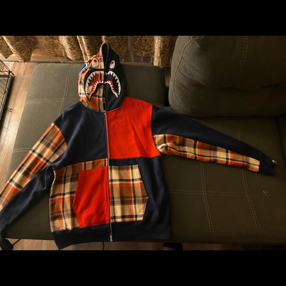 Bape shark hoodie
